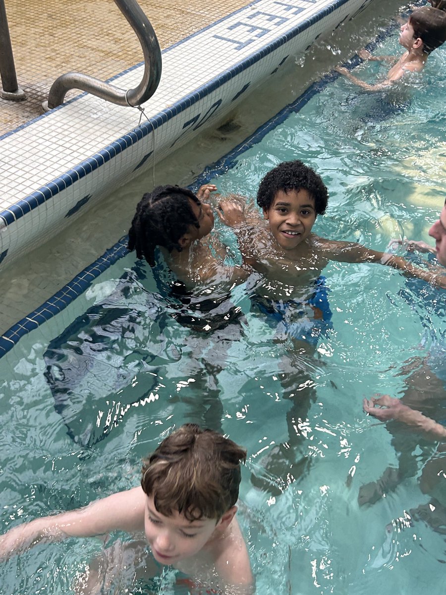 Our Tigers are swimming like fish at Swim RVA!  We had many students ring the bell, which means they moved up a level!  We are so proud !