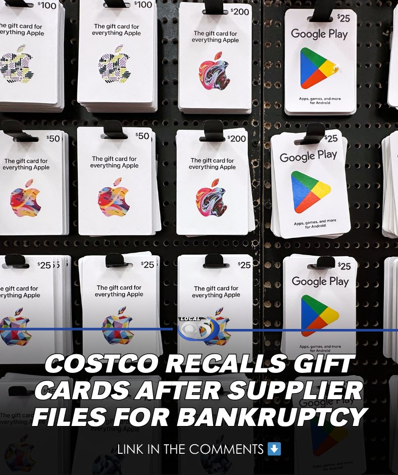 If you've bought gift cards from Costco recently, you may be in