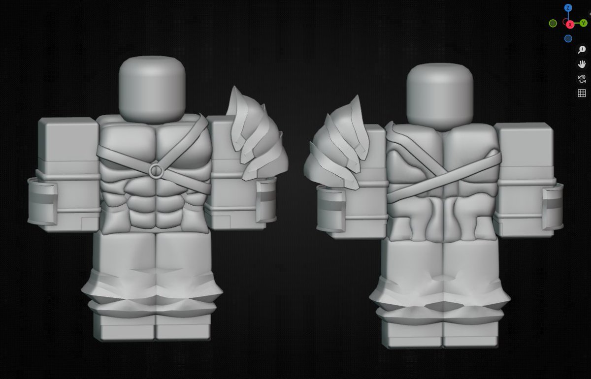 NoshaneT's tweet photo. Ronin concept model #Roblox #RobloxDev #blender #3DModel #3dmodeler https://t.co/okHVtunaKR