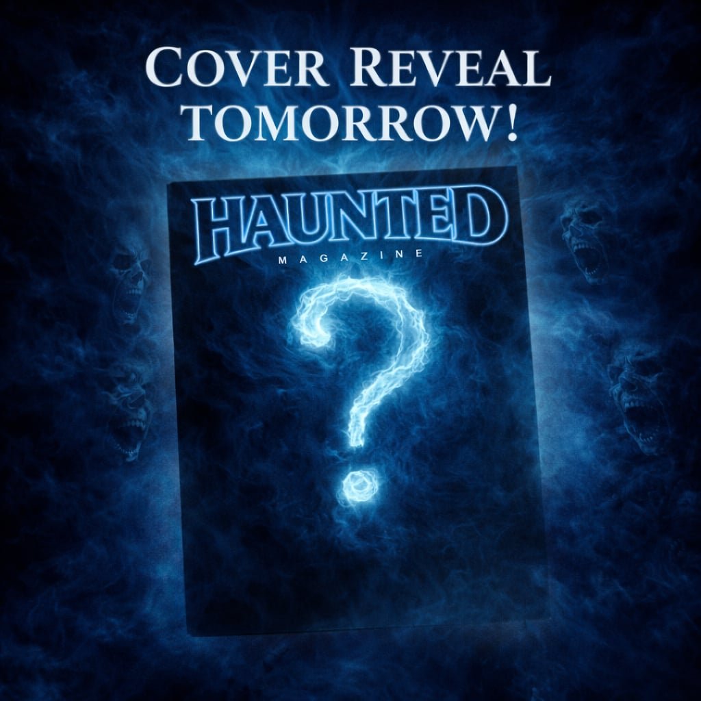 hauntedmagazine's tweet photo. Haunted Magazine issue 49...
⬇️COVER REVEAL TOMORROW⬇️
Keep your eyes peeled & your ears to the ground.
#teamHaunted #haunted49 #Paranormal
Don't be normal - Be Paranormal
Please feel free to repost...