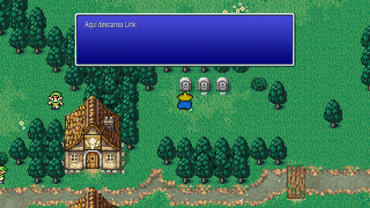 ¿Por qué estaba jugando al primer Final Fantasy y me encuentro esto...?