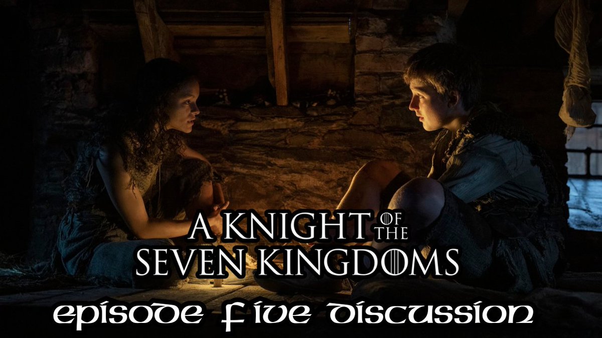 Our latest A Knight of the Seven Kingdoms Recap is now up! We welcomed Logan from <a href="/ScreenSocPod/">The Screen Society Podcast</a> on to discuss the penultimate episode of the season.
#AKnightOfTheSevenKingdoms 

Watch: youtu.be/8t8ekawqoFY

Listen: open.spotify.com/show/5QI6XH1is…