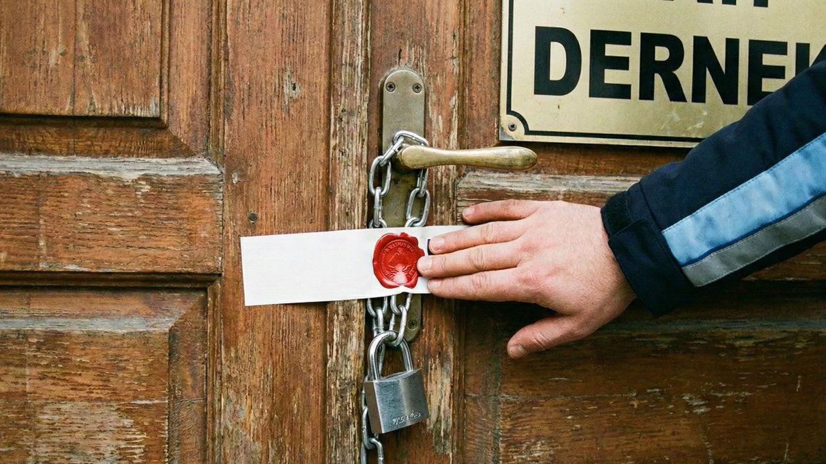 🔴 Ankara'da 4 İslami dernek Ramazan öncesi mühürlendi.

- Nebevi Davet İlim Eğitim ve Yardımlaşma Derneği
- Nasihat İlim ve Yardımlaşma Derneği
- Çağrı İlim Eğitim Yardımlaşma ve Dayanışma Derneği 
- Akyurt Gençlik Kültür Merkezi Dayanışma Derneği

Dernekler tarafından yapılan