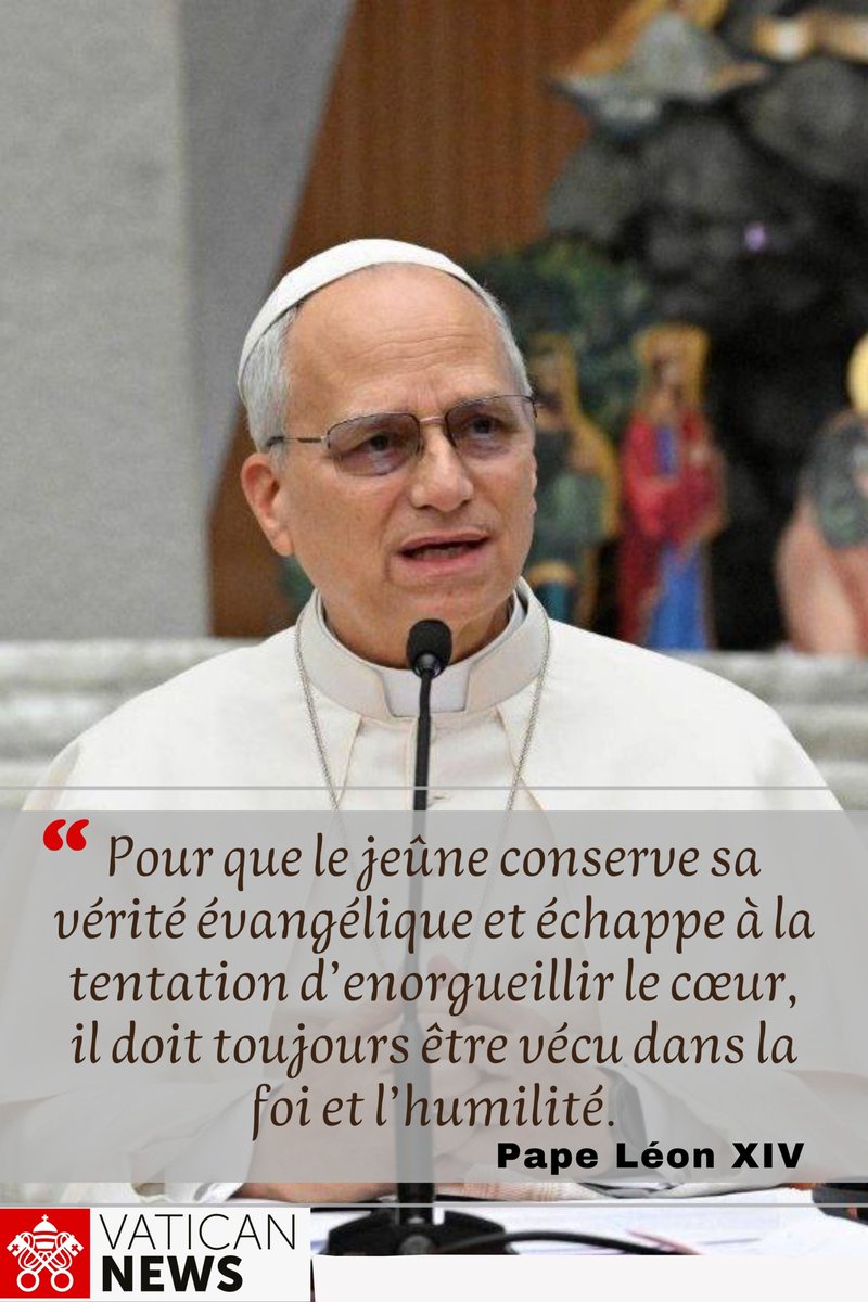 vaticannews_fr's tweet photo. Carême avec le Pape https://t.co/IbVzIYegkf