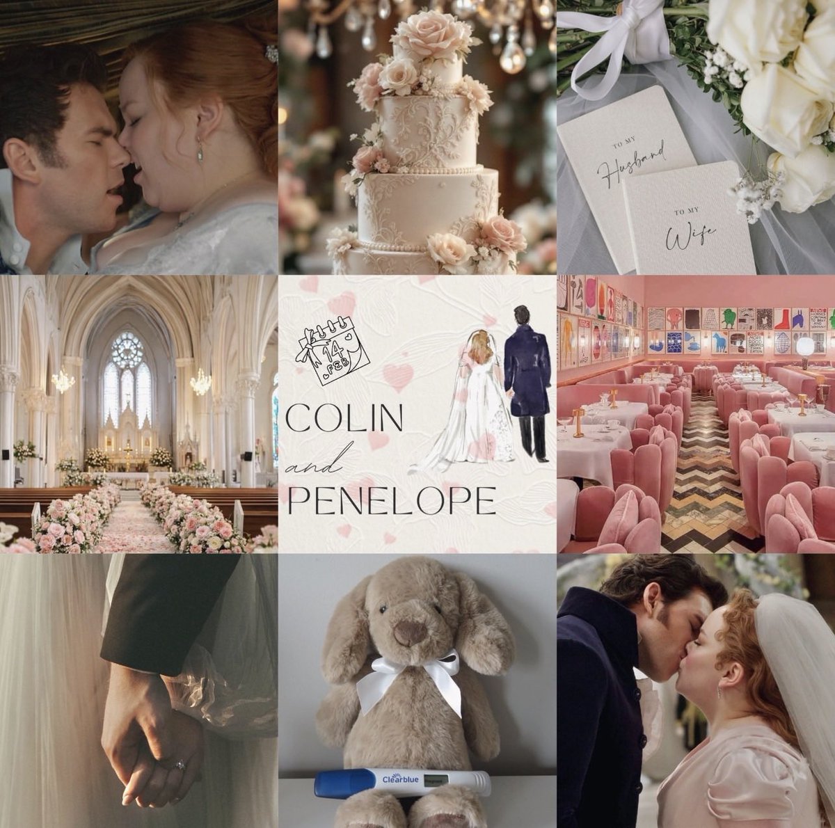 Mariequite9125's tweet image. Here’s that fic I promised y’all. Fluffy smutty wedding chaos. Gorg mood board by @alcft09! archiveofourown.org/works/79814506