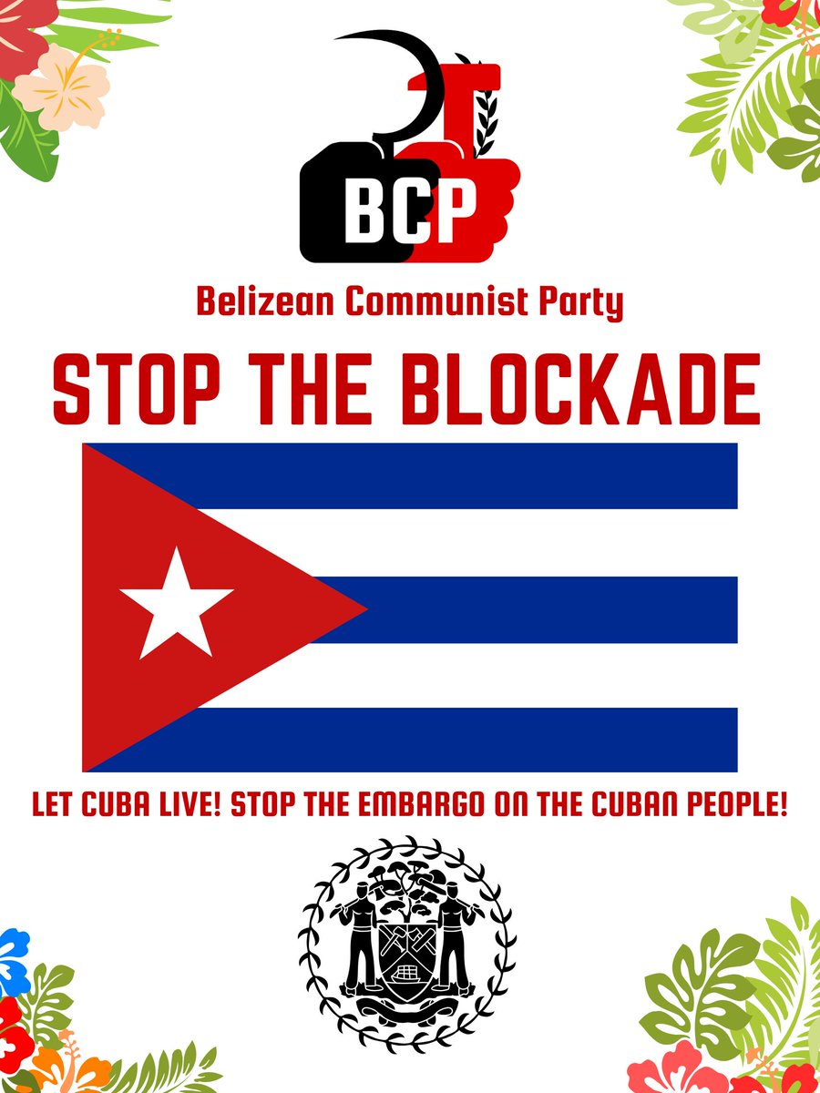 The blockade against Cuba is a genocidal crime against a sovereign nation. For over 60 years, the U.S. embargo has strangled development, restricted aid, and punished families. The revolutionary people of Cuba deserve dignity, trade, and self-determination.

#EndTheEmbargo #BCP