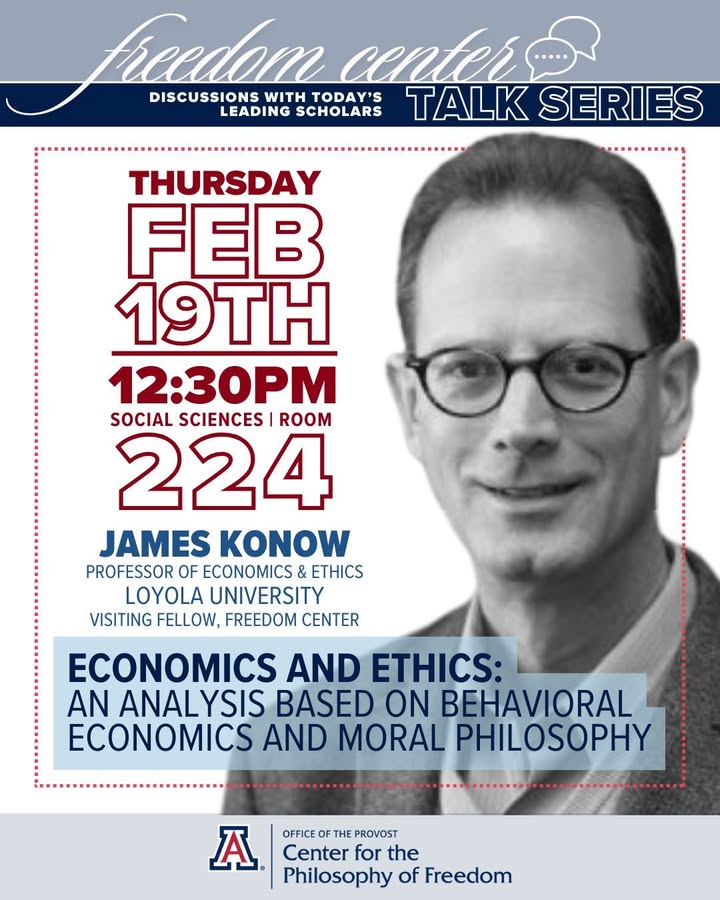 UArizona Center for the Philosophy of Freedom tweet media