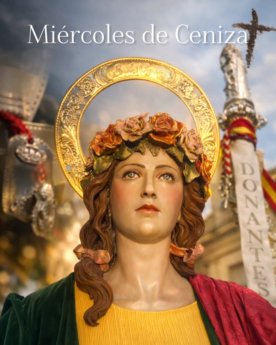 Comenzamos a descontar días. Comienza la Cuaresma.
"𝐂𝐨𝐧𝐯𝐢é𝐫𝐭𝐞𝐭𝐞 𝐲 𝐜𝐫𝐞𝐞 𝐞𝐧 𝐞𝐥 𝐄𝐯𝐚𝐧𝐠𝐞𝐥𝐢𝐨”

#LaIlusiónContinúa💙🤍