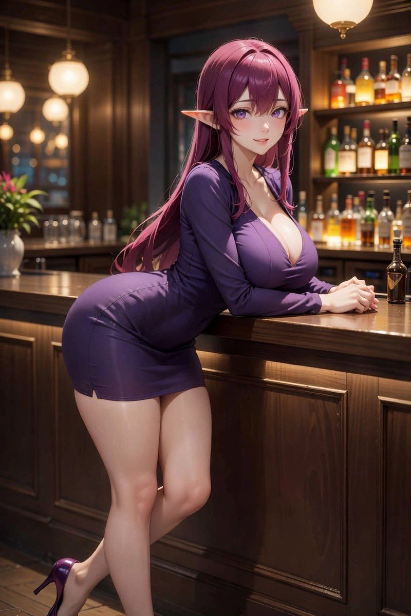 Acout report downloaded…
Name - Trixie
Age - ???🤭
Family - Pressumed an elf exile
Identifying marks - Real elf ears, purple eyes
Personality - Highly seductive, suggestive, high spirited, confident and will tease anyone to get what she wants.