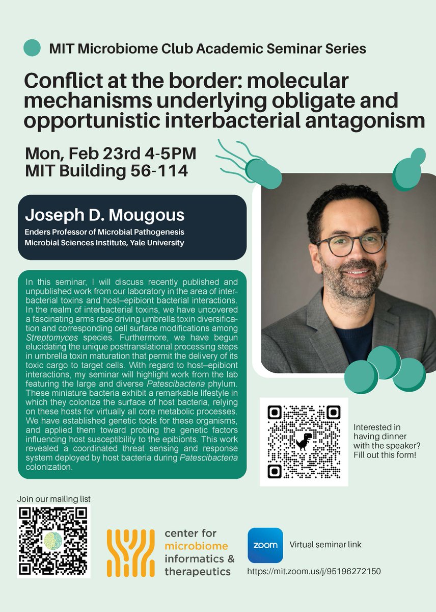 MIT Microbiome Club tweet media