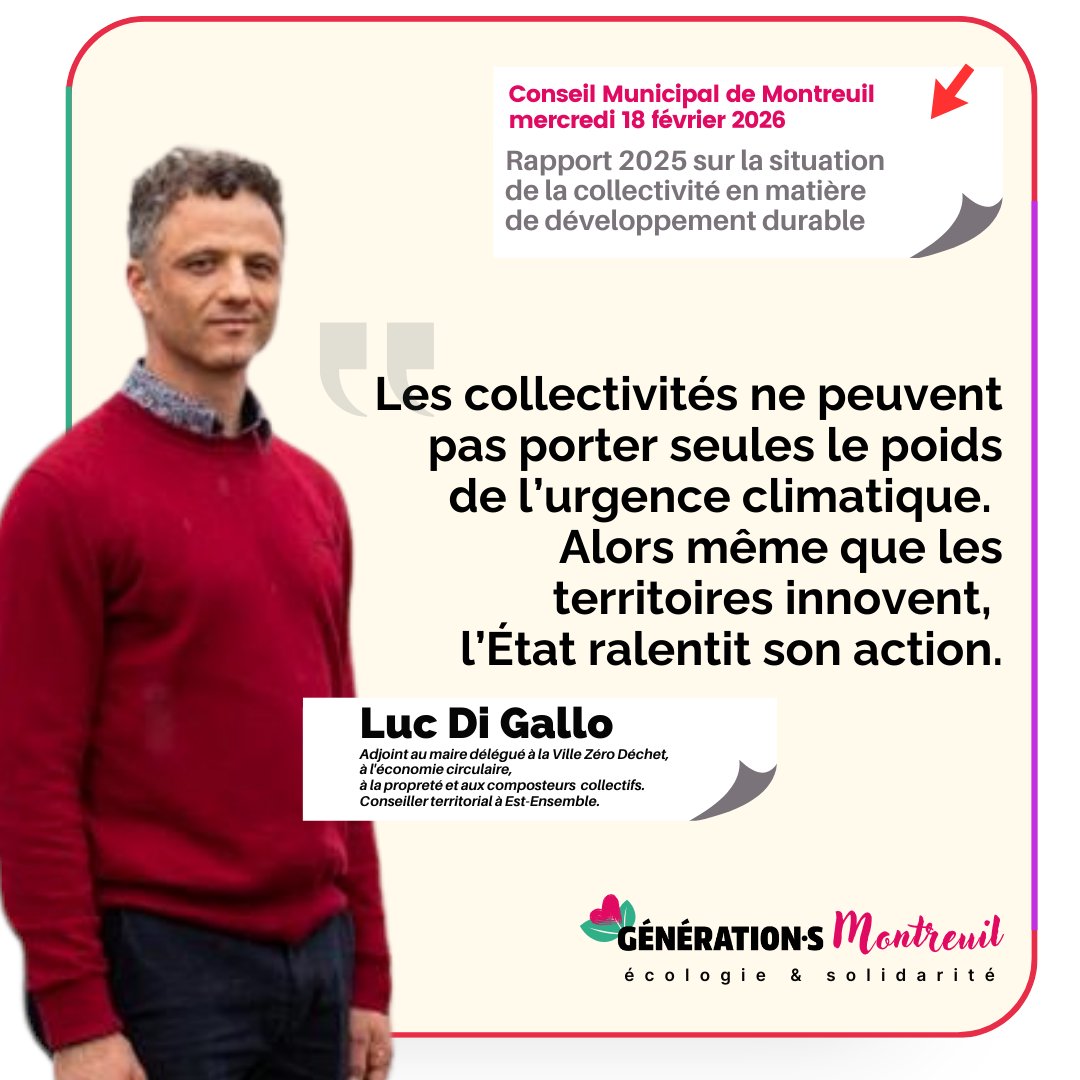 Génération.s Montreuil Écologie et Solidarité tweet media