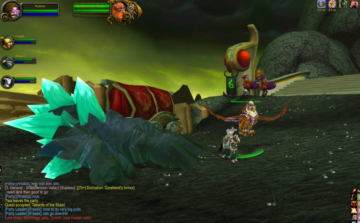 FamousNubrac's tweet photo. Level 70 TBC Completed https://t.co/T4VfREATg4
