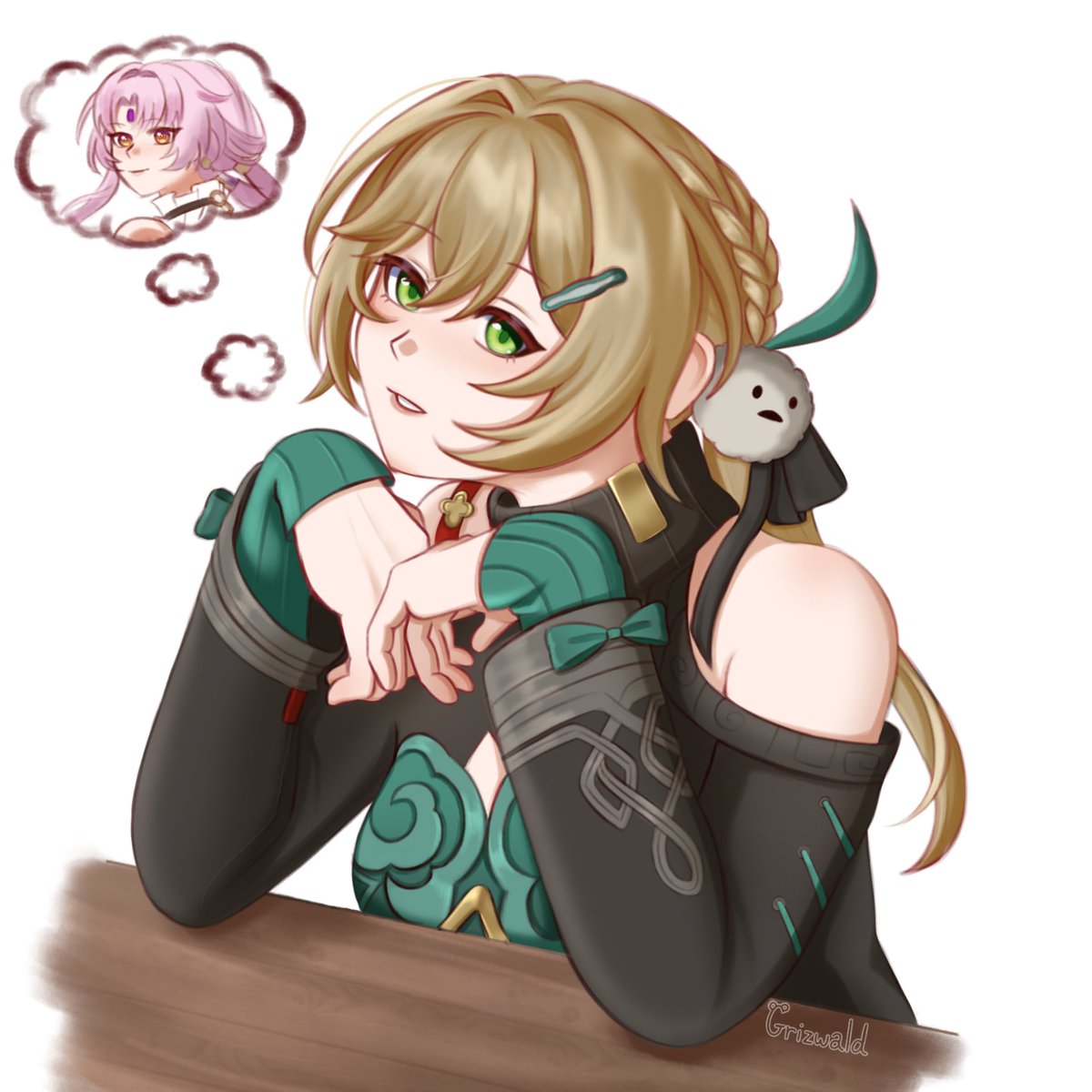 QQ! 🀄️

plus minor #fuqing 

#HonkaiStarRail #Qingque