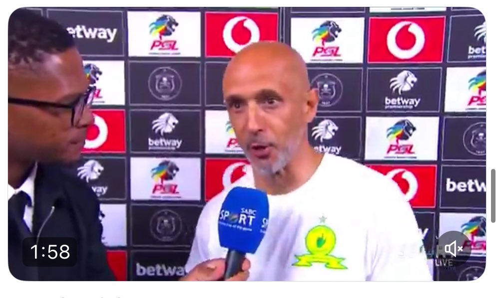 TaPhuras's tweet image. Mazola: Thoughts plz
Cardoso: They took 2 weeks to prepare for the game and we took 20 minutes.