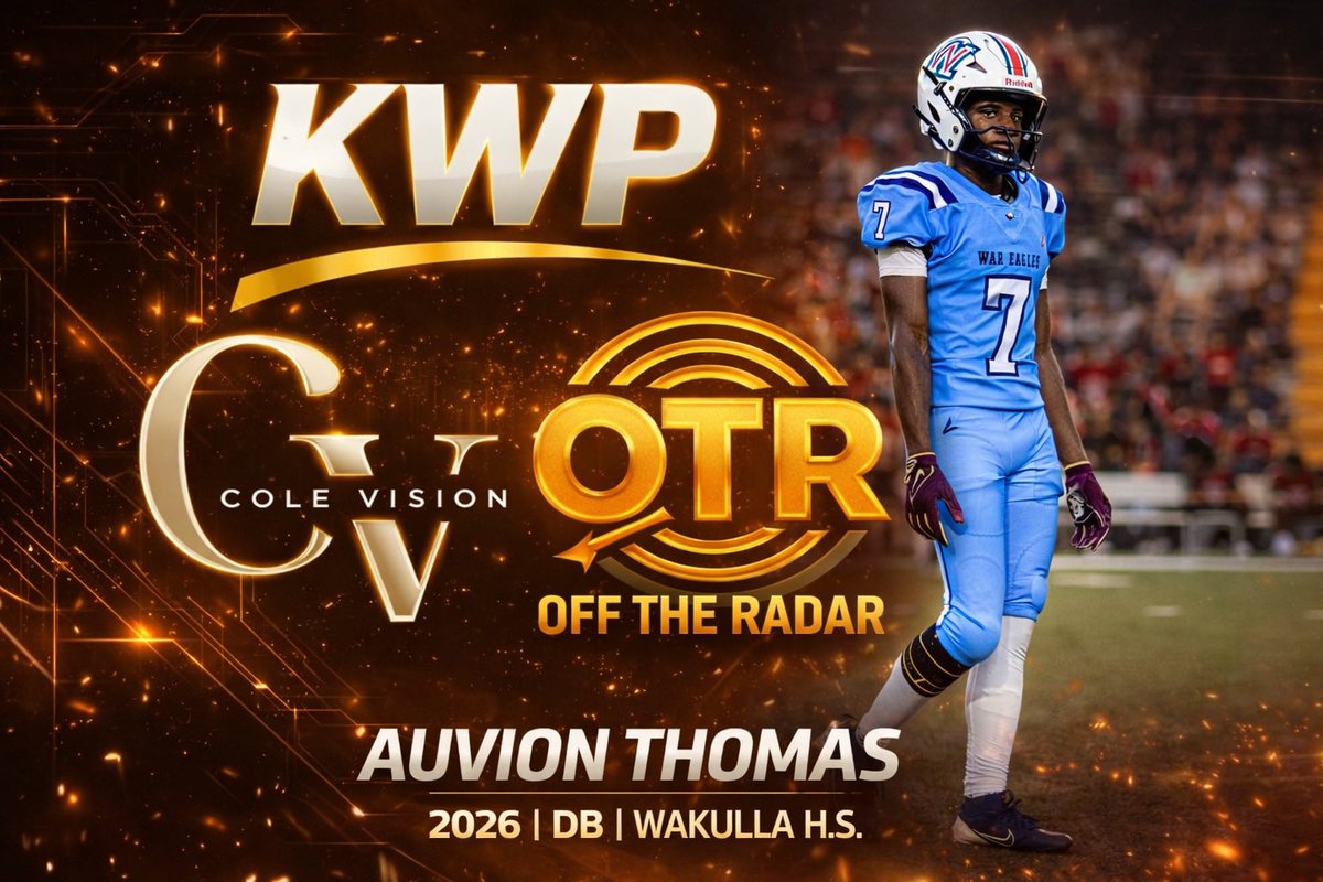 Two <a href="/KWPRecruiting/">Karlos Williams Sr. (Coach Los)</a> | <a href="/OTR_OffTheRadar/">OTR | Off The Radar Football Recruiting</a> Athlete will be signing 2/25

<a href="/BrownWyatt56992/">Wyatt Brown</a> | WR/TE | <a href="/WebberFB/">Webber Int'l University Football</a> 
<a href="/2keepAvi/">Auvion Thomas</a> | DB | <a href="/StThomasUniv/">St. Thomas University</a>