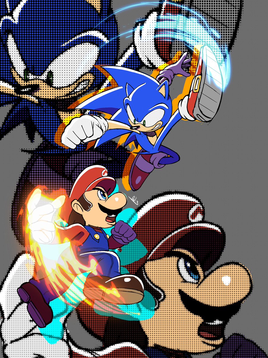 Mario Vs. Sonic 

#SuperMario #SonicTheHedgehog
