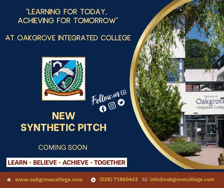 Oakgrove IC #learnbelieveachievetogether tweet media