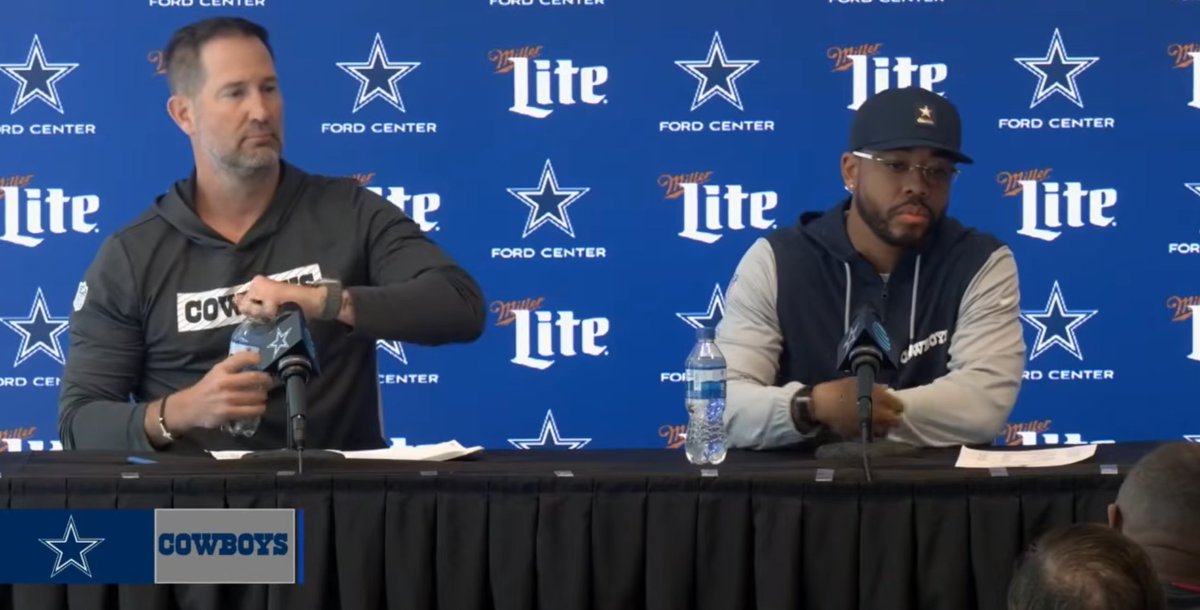 The Dallas Cowboys press conference to introduce new defensive coordinator Christian Parker features only him and head coach Brian Schottenheimer.

No Jerry Jones. No Stephen Jones.

Pretty big deviation from the norm.