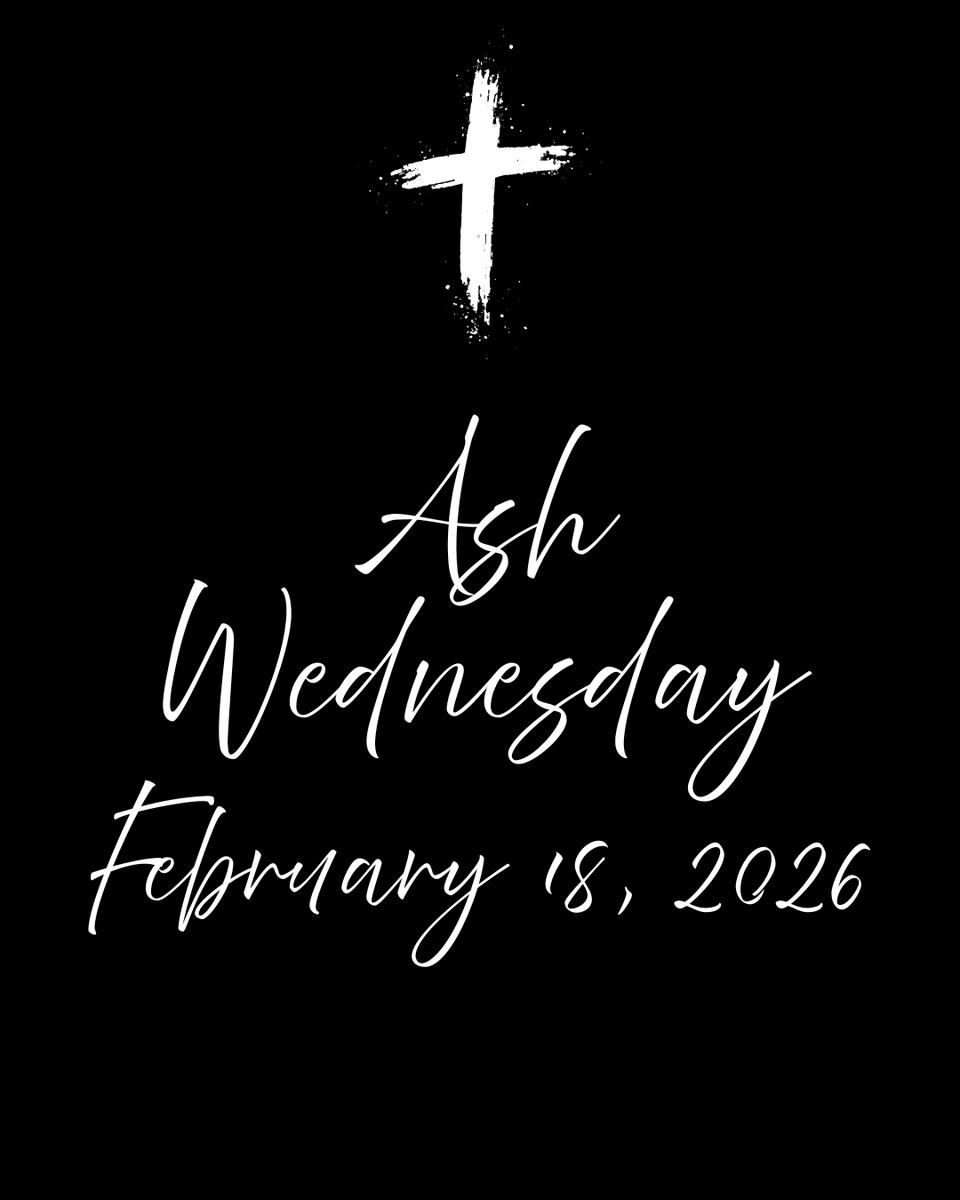 As we observe Ash Wednesday today, may we begin this season of Lent with hearts turned toward repentance and renewal.