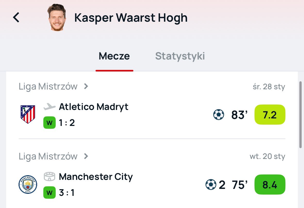 Widok ekranu głównego platformy Superbet z ofertą zakładów sportowych