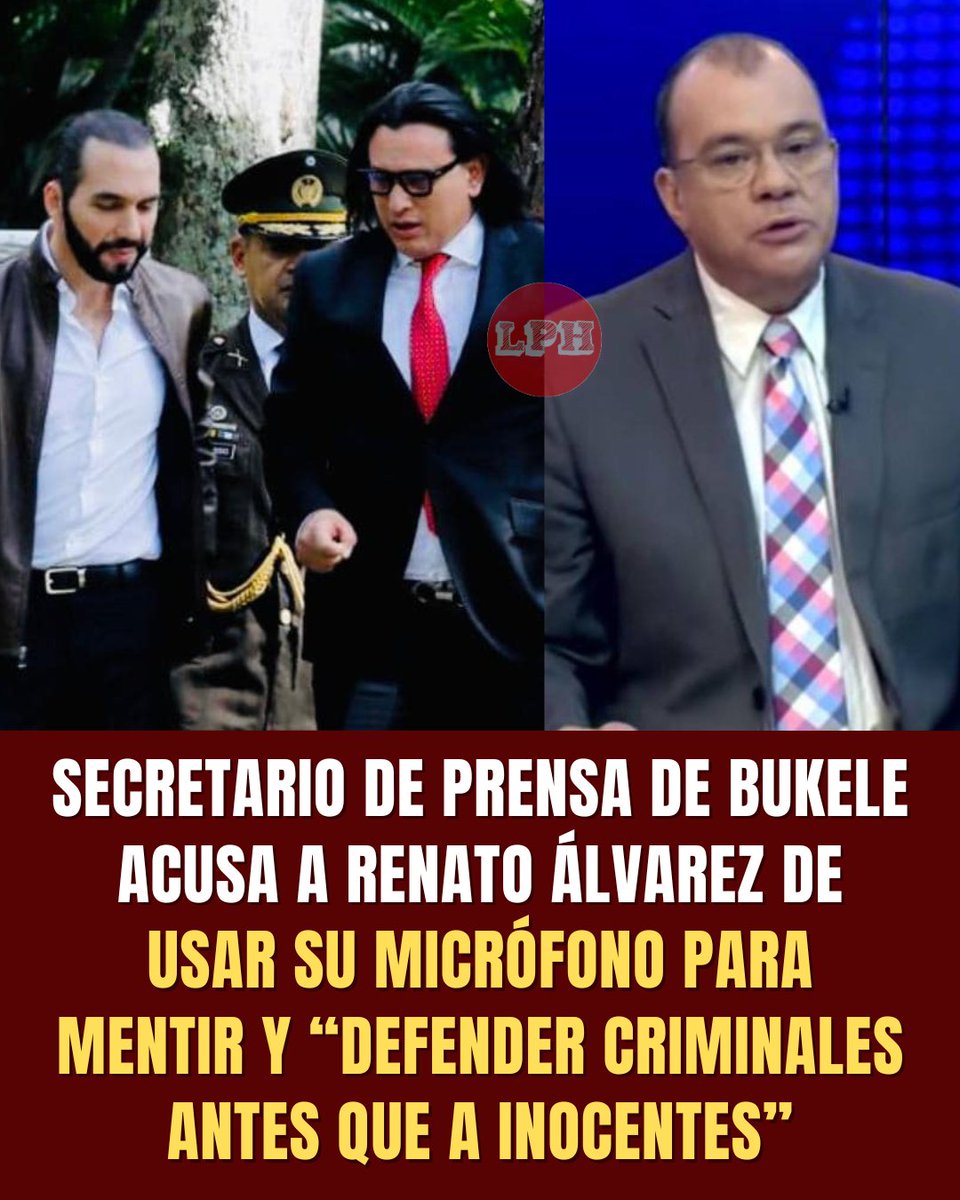 😱 Vocero de Bukele arremete contra Renato Álvarez: lapautahonduras.site/secretario-de-…