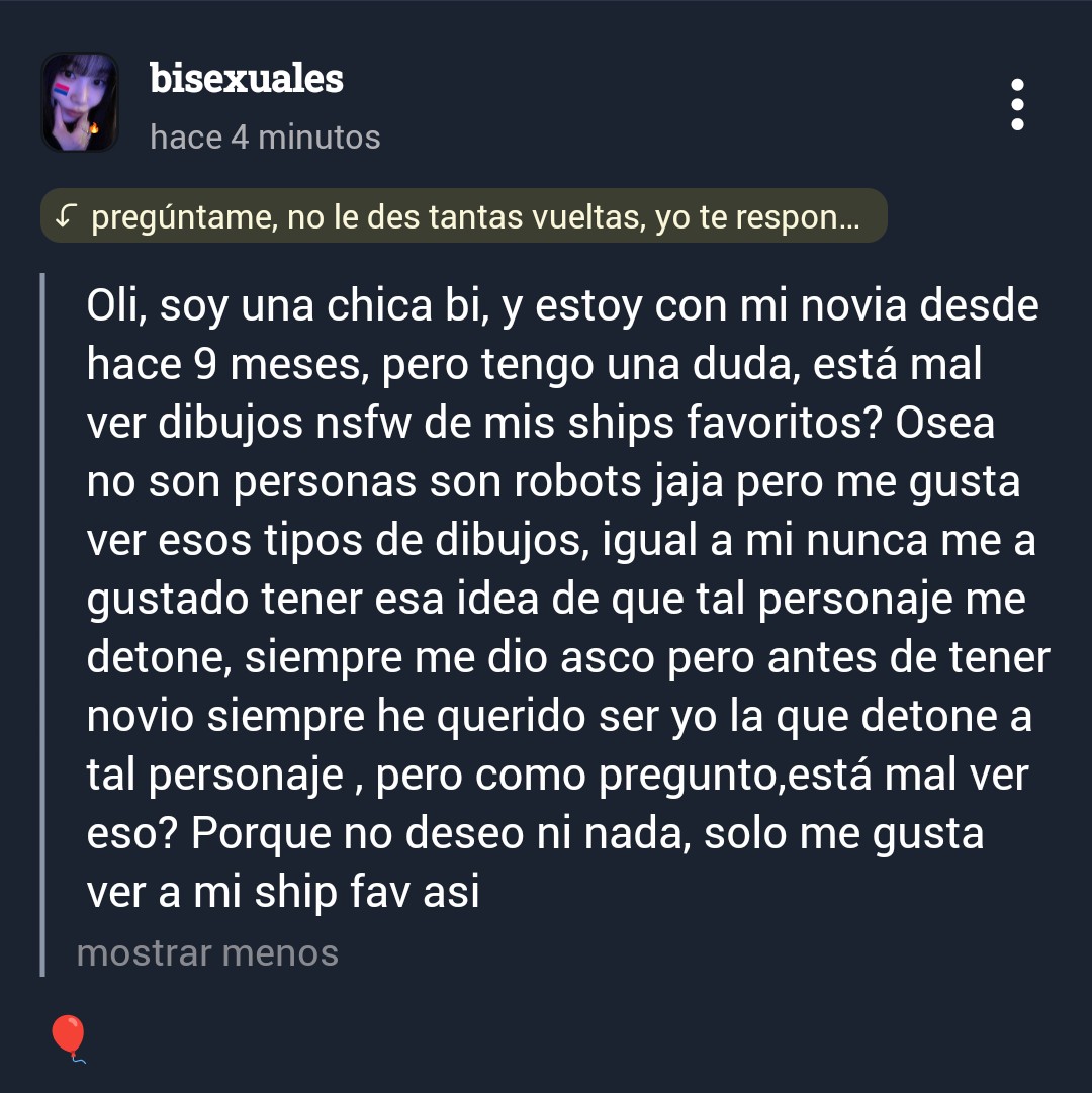 No, es muy normal. 😔🫂