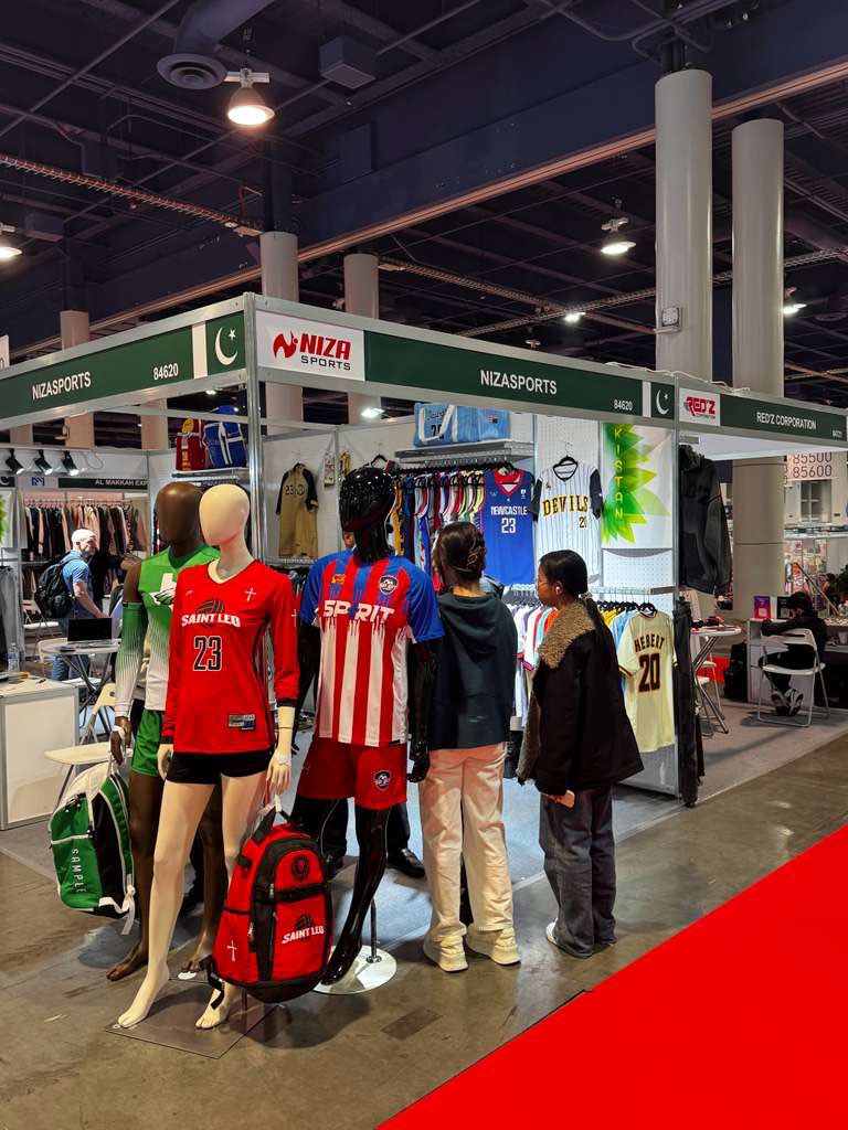 PakinNewYork's tweet photo. 🇵🇰 Pakistan shines at #SourcingAtMAGIC 2026 in Las Vegas! 53 leading companies under 🇵🇰 Pavilion showcase textiles, denim, activewear &amp; sustainable fashion. Several firms featured in Sustainability Section—highlighting 🇵🇰’s strength in responsible manufacturing &amp; global sourcing. https://t.co/6QZINxaj9J