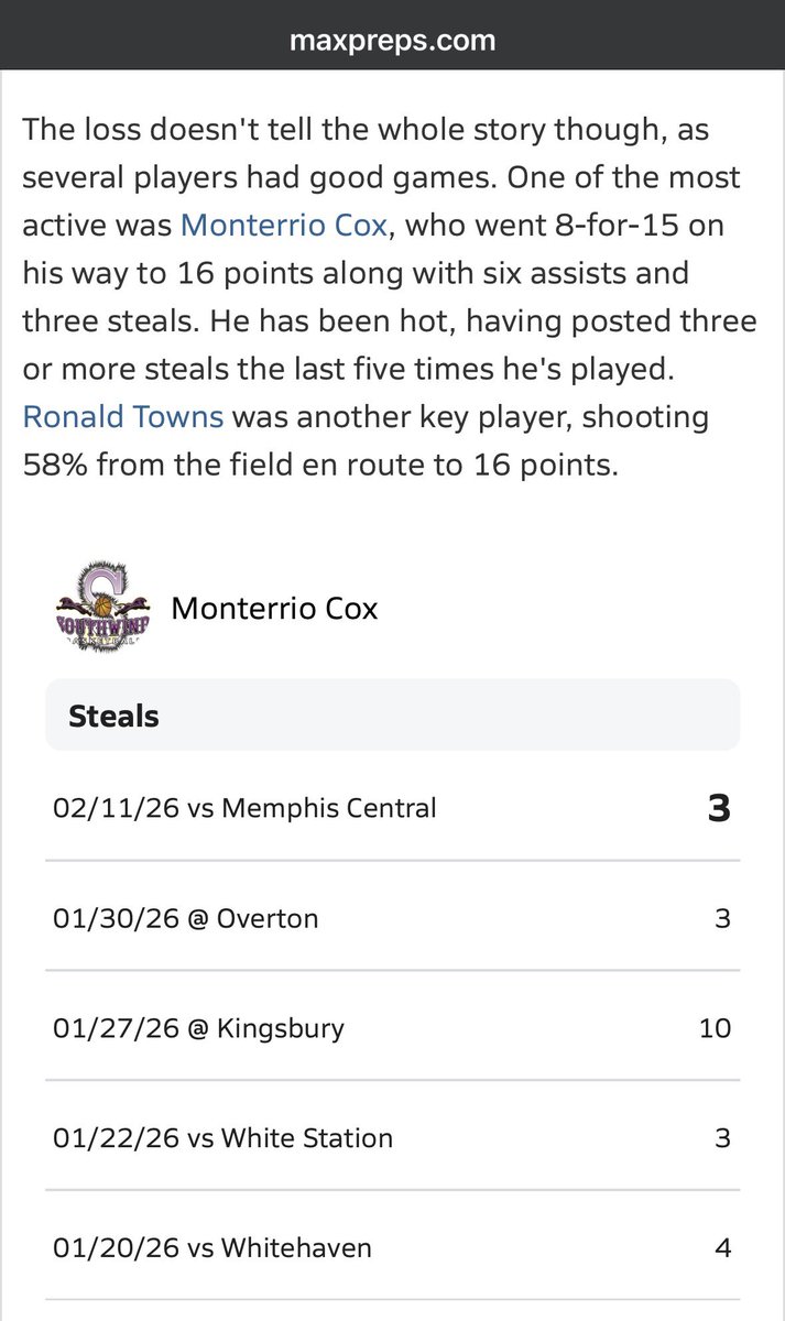 Monterrio Cox Jr. tweet media