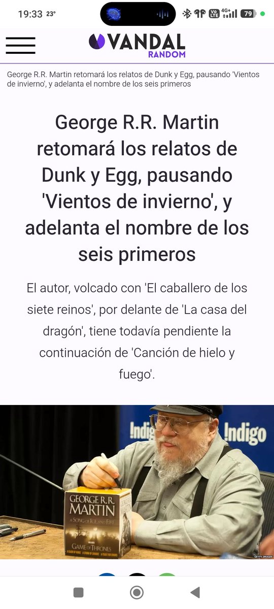 nessape18's tweet photo. @Gus_Genoves @MiguelMaestroIA Nunca lo va a terminar, ya vio el $$ en Dunk y Egg y largó lo otro. https://t.co/En3cJrdRBn