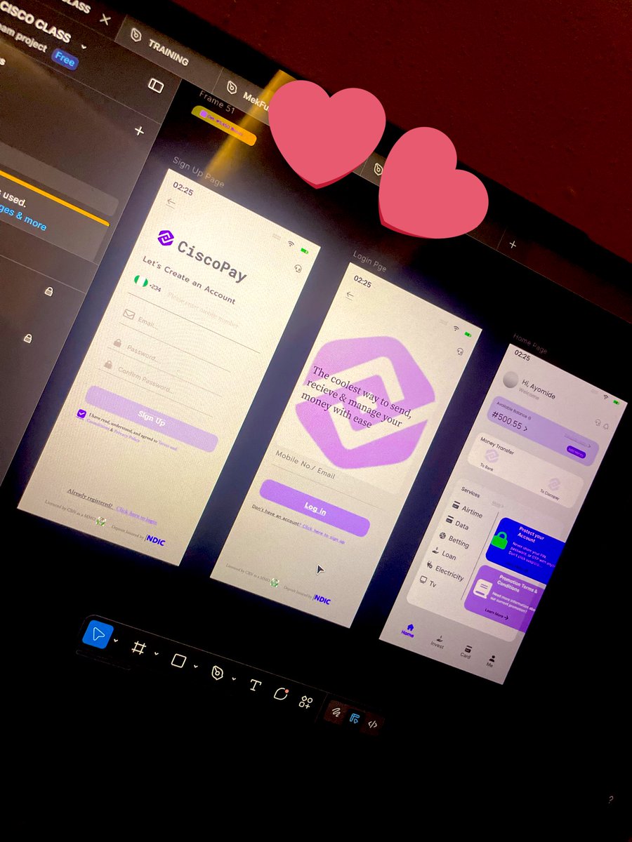 When I was still learning
I build a microfinance bank app for myself thinking I don land and actually I don land 😆😆😆#ui/ux