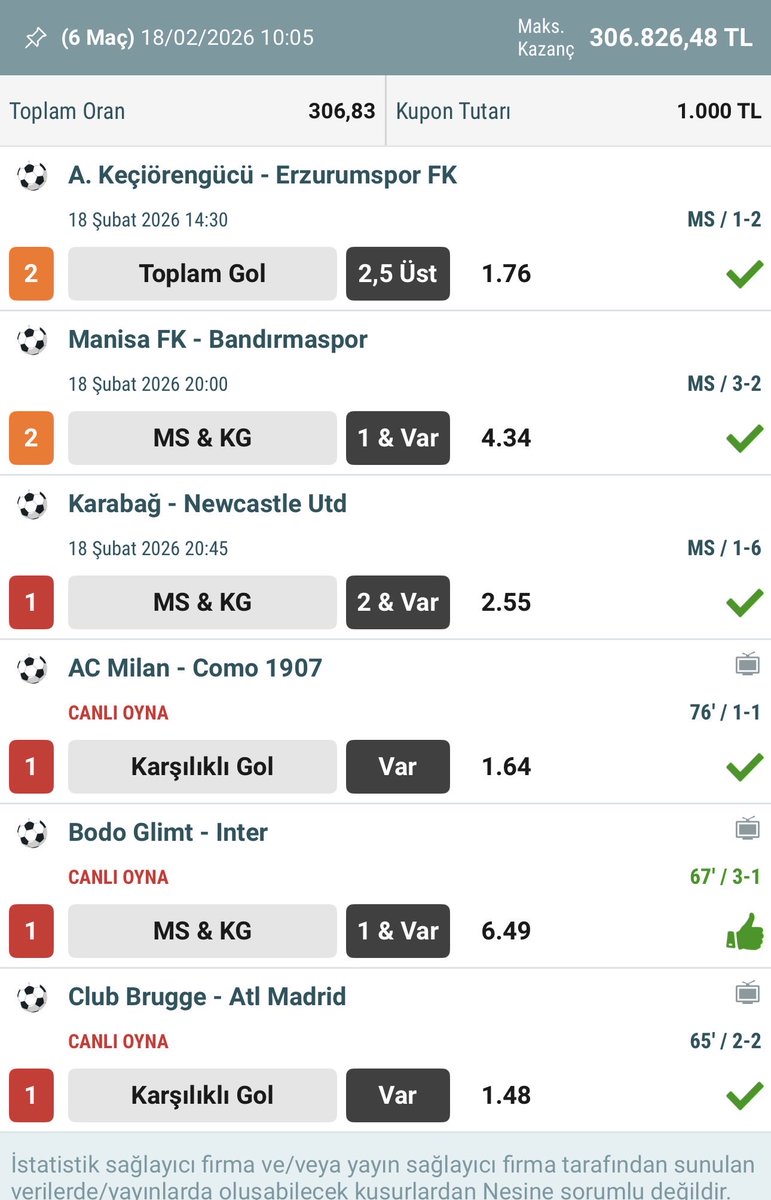 300 ORAN GELDİ 300 ORAN 🔥🔥🔥🔥

BURANIN BABASI BENİM EFSANE GERİ GELDİ 

ALTTAKİ GÖNDERİDEN SEÇİP SİZİN PAYINIZIDA VERECEĞİM REKOR KIRIN REKOR BU MÜBAREK AYA GİRERKEN HERKES MUTLU OLSUN 💪🌹