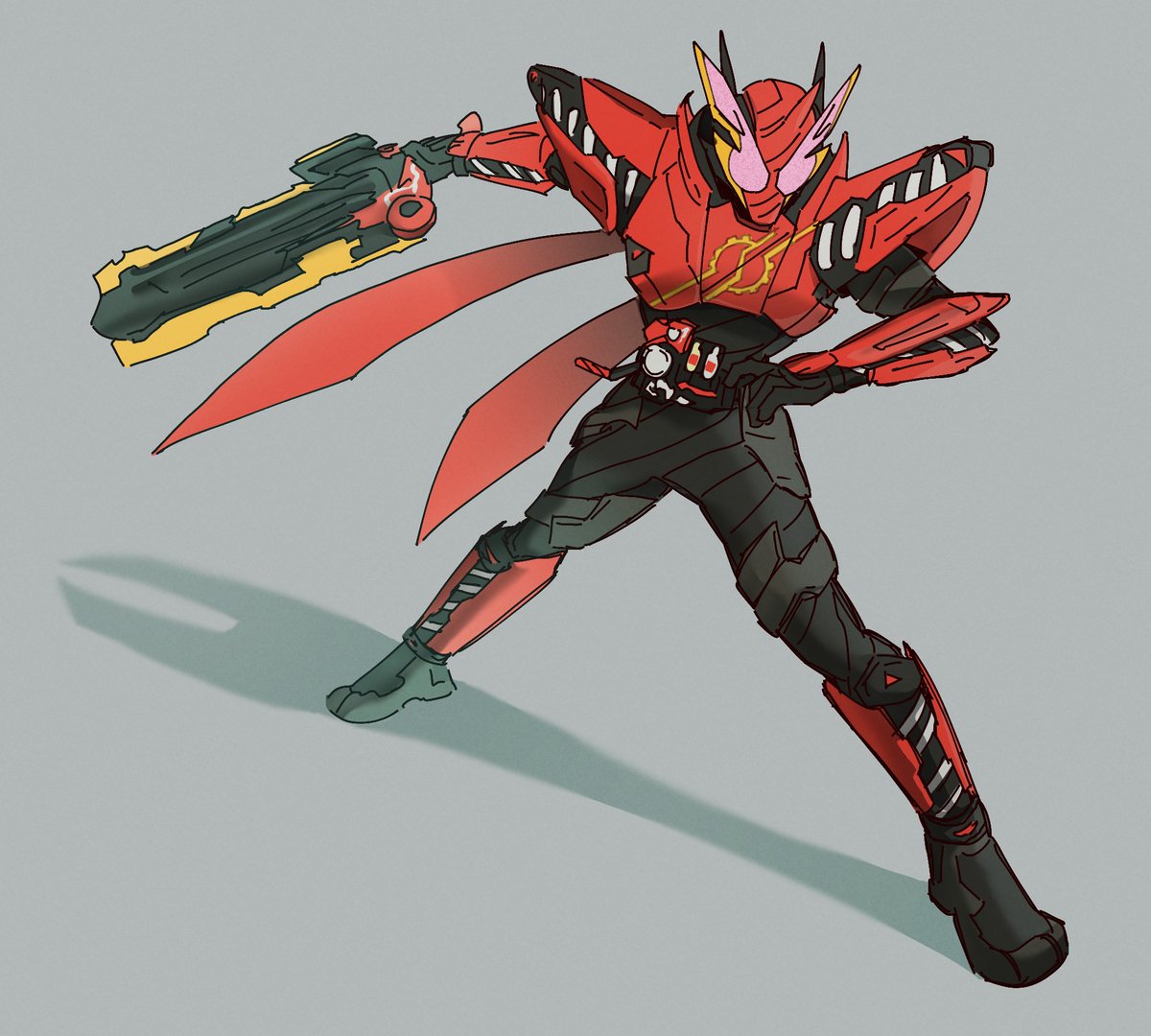 Chatdy_'s tweet image. RABBIT! RABBIT! OH NO!
#仮面ライダービルド