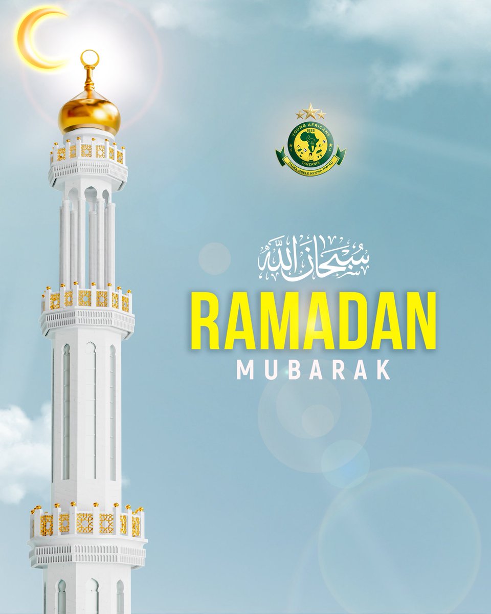 Ramadan Mubarak🌙

#TimuYaWananchi 
#DaimaMbeleNyumaMwiko