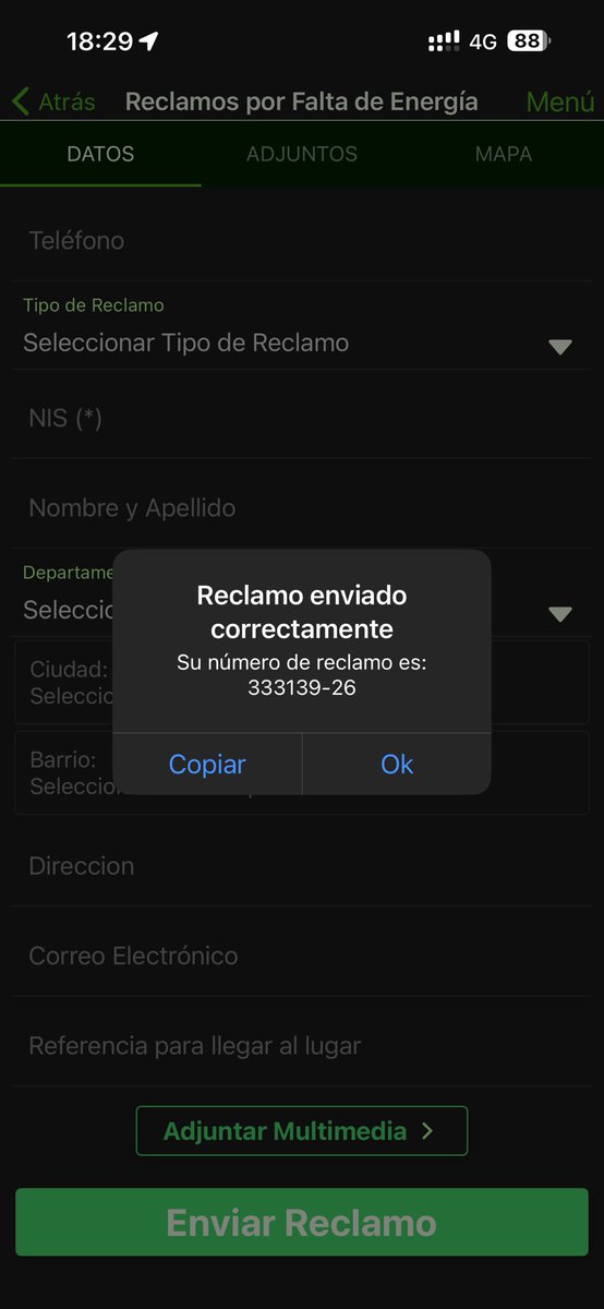 ary1986's tweet photo. @ANDEOficial sin energía https://t.co/x9GQiL0ILX