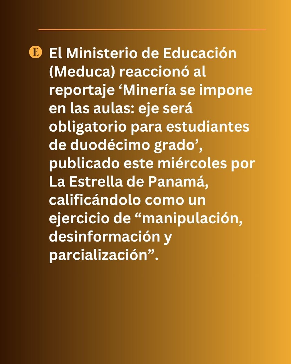 La Estrella de Panamá tweet media