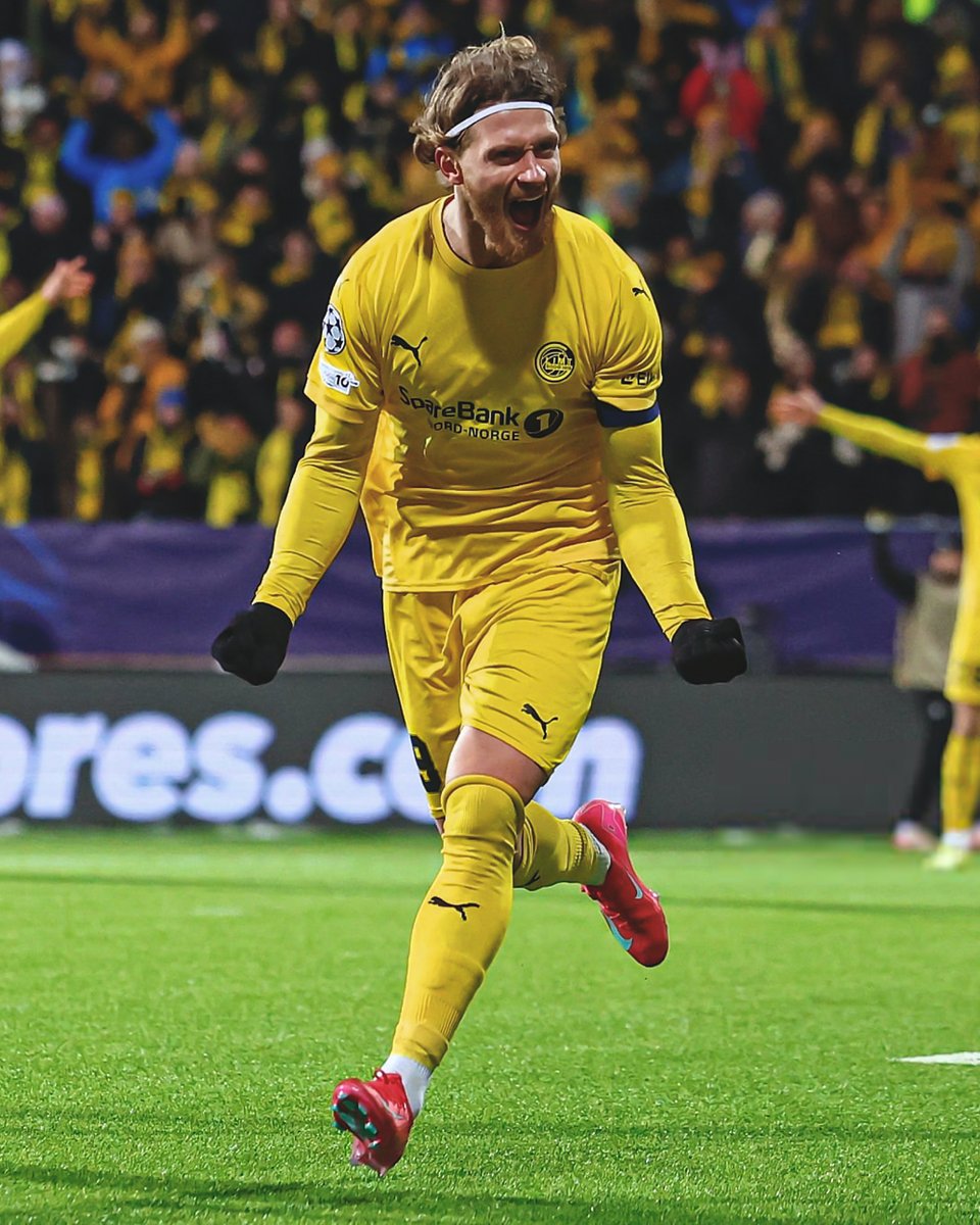 20' بودو جليمت 1-0 إنتر
30' بودو جليمت 1-1 إنتر
61' بودو جليمت 2-1 إنتر
64' بودو جليمت 3-1 إنتر

الفريق النرويجي يكتب تاريخ كبير في أوروبا✨