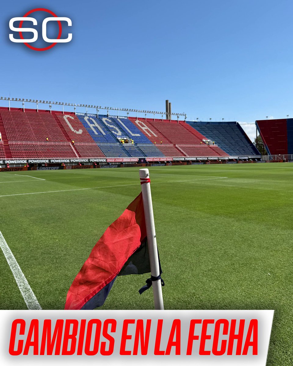 ATENCION - Se anunció la reprogramación de la fecha 6 del #TorneoApertura:

📌 Pasan al viernes: Defensa vs. Belgrano 17.15 hs e Instituto vs. Atlético Tucumán 20 hs

📌 Al sábado: Independiente Rivadavia vs. Independiente 17 hs (Banfield-Newell's se retrasa a 19.15 hs)

📌 Al