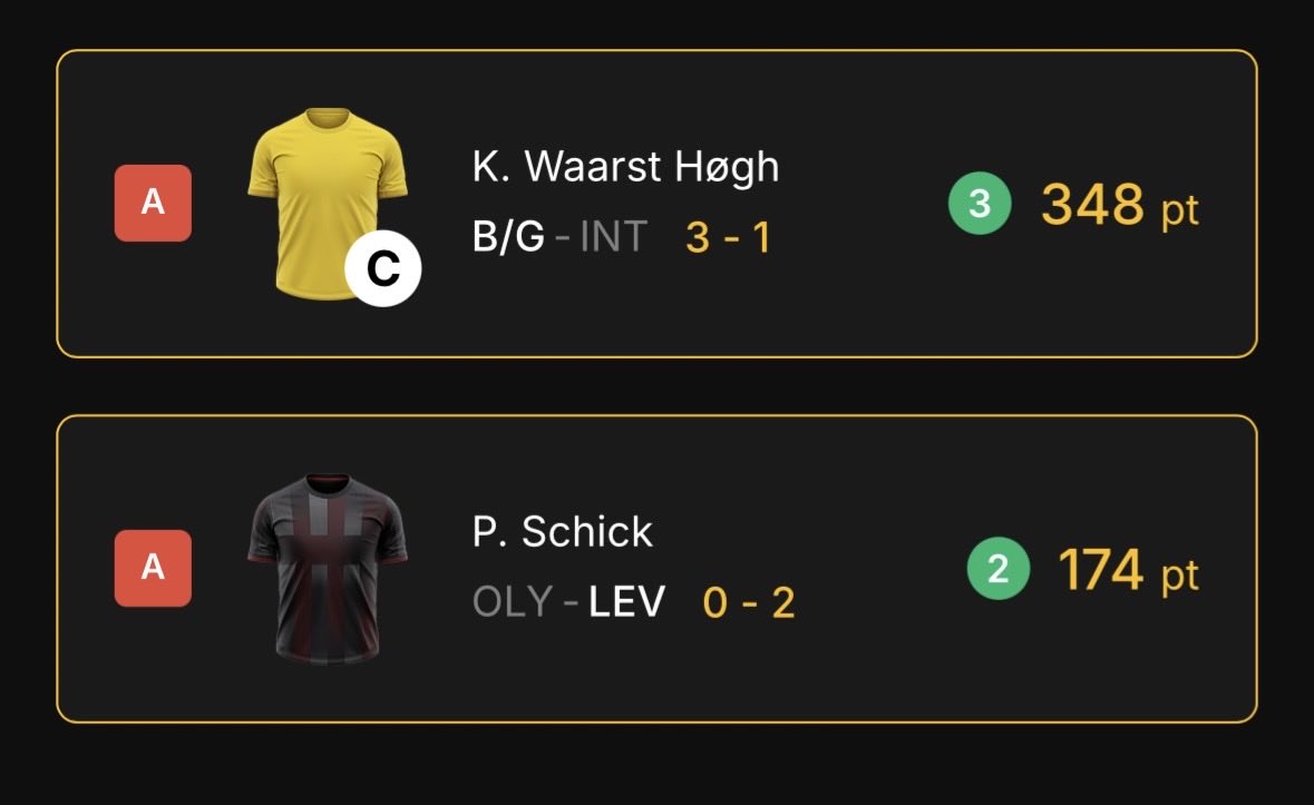 JOEYVLGN's tweet photo. Opzich prima keuzes zo bij Champ Coach deze ronde 👀 #scorito @scorito https://t.co/SDgaTLUsvk
