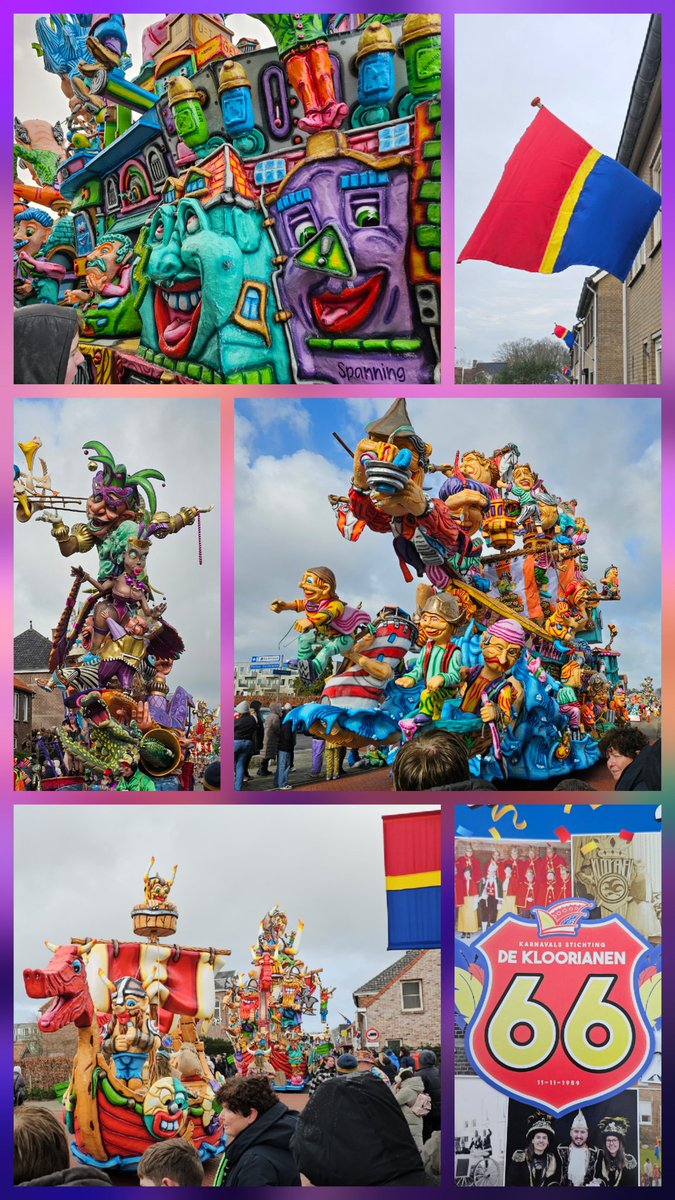 Wat was het weer een geweldig carnaval dit jaar! 🎉🥳  
Dank aan iedereen die er samen een prachtig feest van heeft gemaakt. Tot volgend jaar! ❤️💛💙