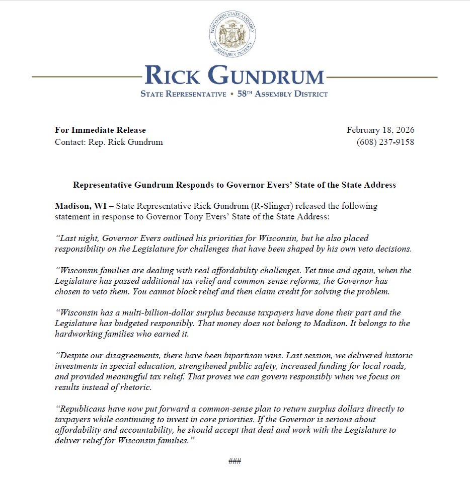 Rick Gundrum tweet media