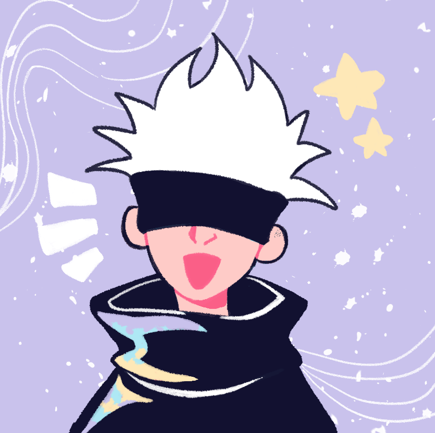 StinkyRat347's tweet photo. i drew gojo in the boyfriends webtoon style what do we think https://t.co/PJH1G0jmU1