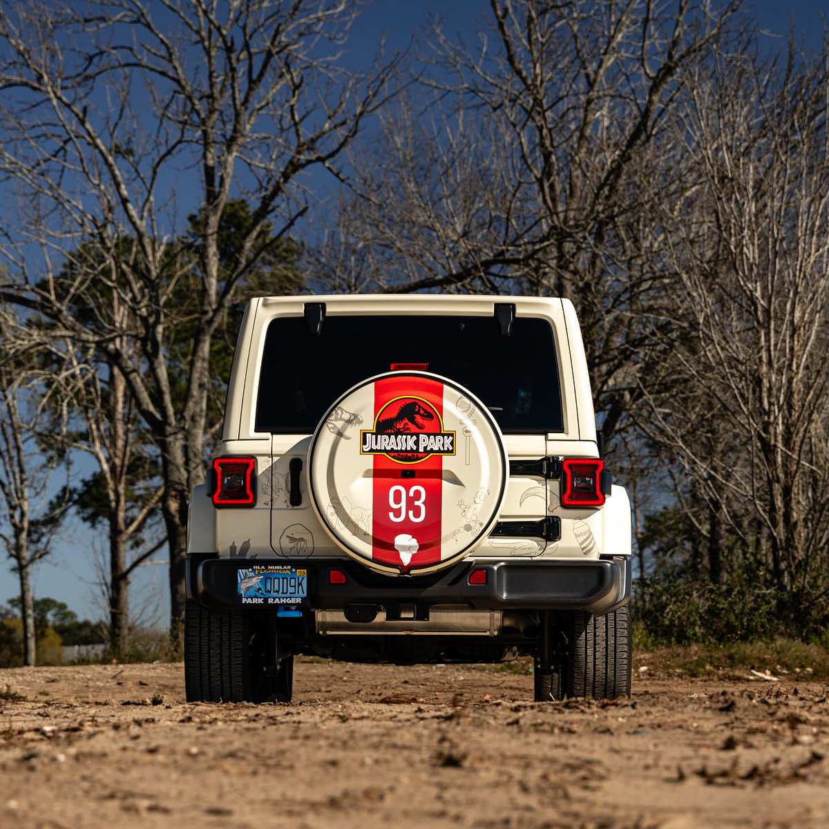 Jurassic Park inspired Jeep wrap rolling out of our Jacksonville shop.

Clean lines matter more than people think. If it doesn’t look factory, it doesn’t hit the same.

If you could wrap ONE vehicle any way you wanted… what’s the theme?

#VehicleWrap #VinylWrap #Jacksonville
