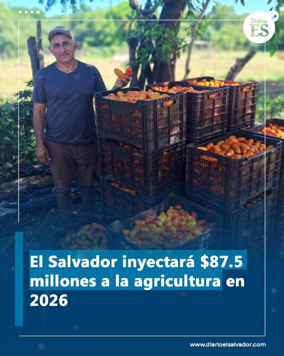 elsalvador's tweet photo. #TemaDePaísES La combinación de las iniciativas Progresar Rural y Aumento a la Producción pretende ampliar y tecnificar la matriz productiva, apoyar a los agricultores, y, en consecuencia, garantizar la seguridad alimentaria. ➡️➡️ https://t.co/2fUN5HT567 https://t.co/iLou9T8c4r