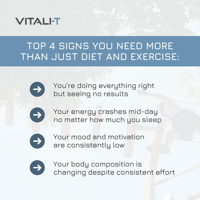 vitalit_clinic's tweet image. Sometimes willpower isn't the problem — your hormones are. If you're eating clean, working out regularly, getting enough sleep, and still struggling with weight, energy, or mood, it's time to look deeper. 🔍

#HormoneImbalance #TestDontGuess #VitaliTStrong