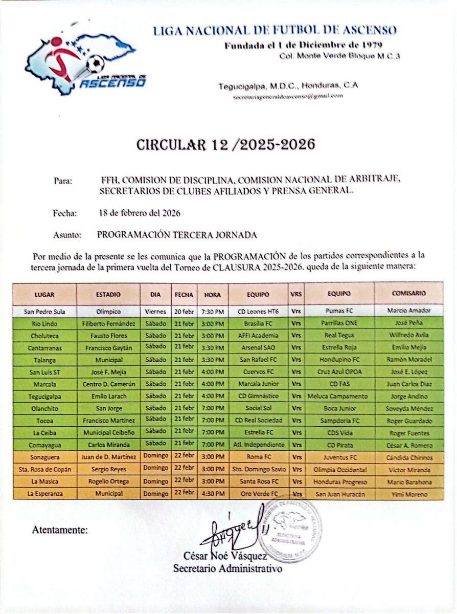 Liga De Ascenso Oficial Honduras tweet media