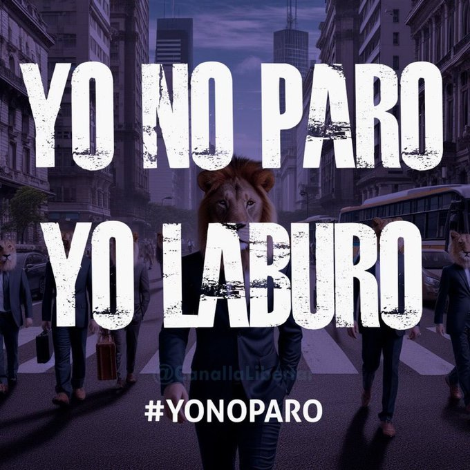 cyn_timon's tweet photo. #YONOPARO
#YOLABURO
#ArgentinaNoPara
#SindigarcasEnPeligroDeExtinción
#MAGA @JMilei #VLLC https://t.co/RSvatm0CBT