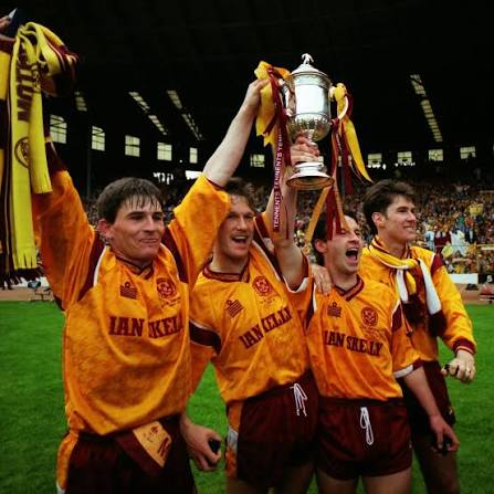 Cazabier's tweet photo. @MotherwellFC Ah well steelmen another year without silverware. At least your grandads will be able to reminisce about this glorious day they watched on their newly bought colour TV's https://t.co/sVW480WMR0