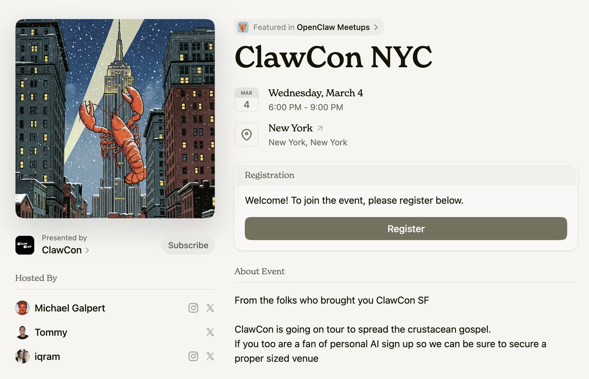 Wish I could attend this.

NYC nerds, assemble! https://t.co/a4TamvgaCT