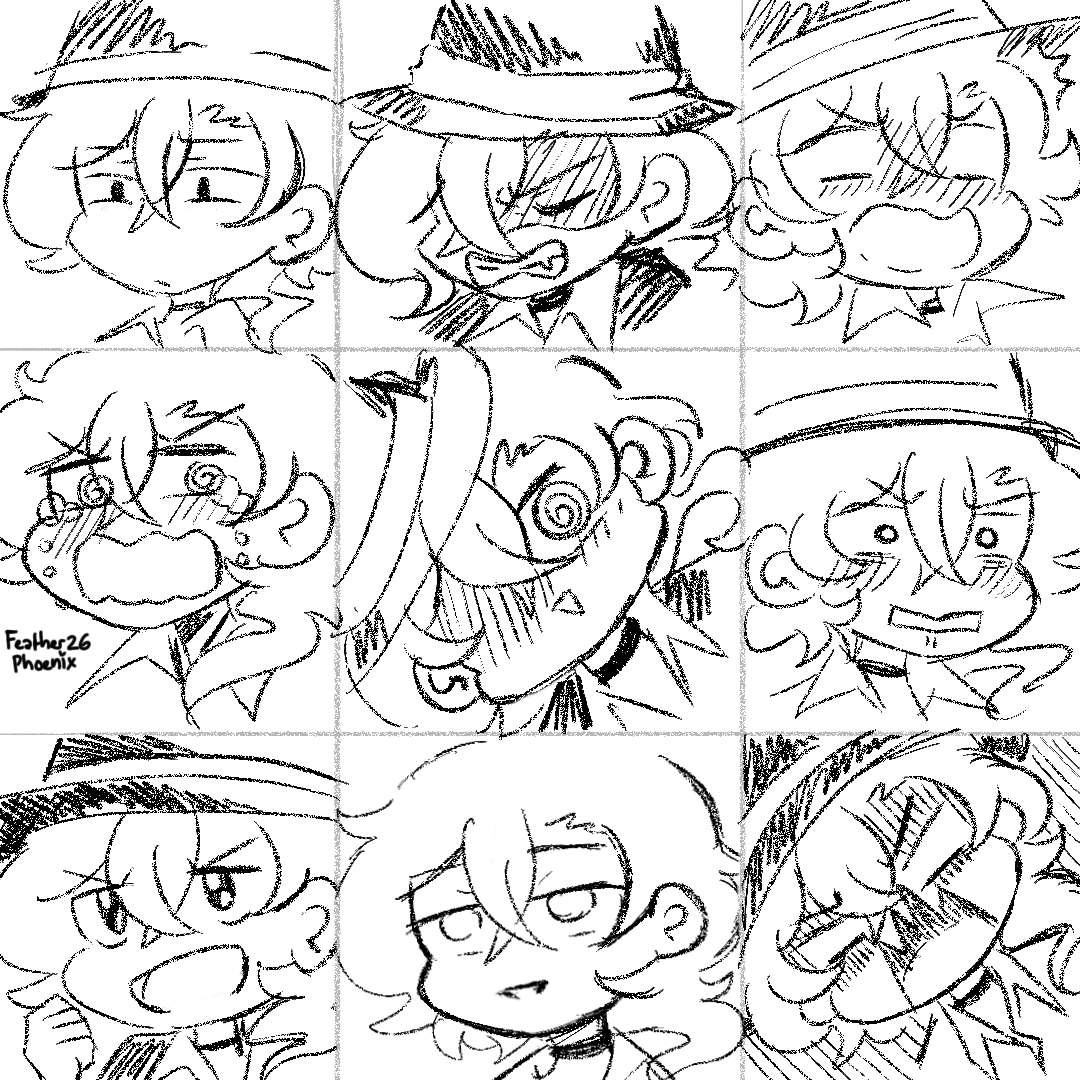 The many expressions of Chuuya