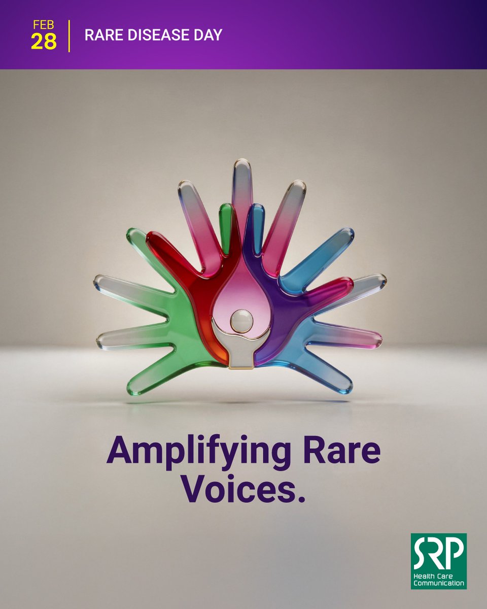 srpdesign's tweet photo. On Rare Disease Day, we amplify the voices that often go unheard. Our mission is to use #HealthCareCommunication to foster community, drive research awareness, and ensure no patient is left behind. #SRPHealthCareCommunication #RareDiseaseDay #PatientAdvocacy #HealthcareAwareness https://t.co/Xj9OwdMcGN